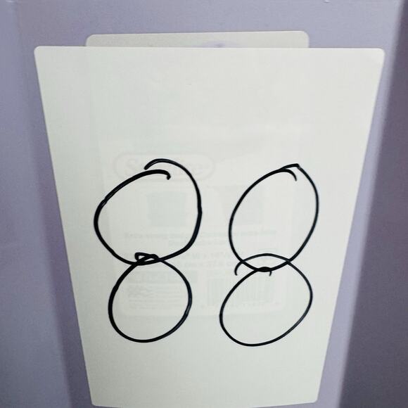 Nike Dri-Fit Sports Bra Grey Black Swoosh Wireless Unpadded Pullover Size M - Picture 4 of 4